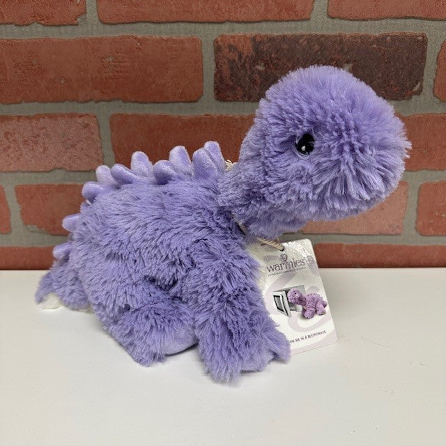 Warmies - Plush Purple Long Neck Dinosaur-hotRAGS.com
