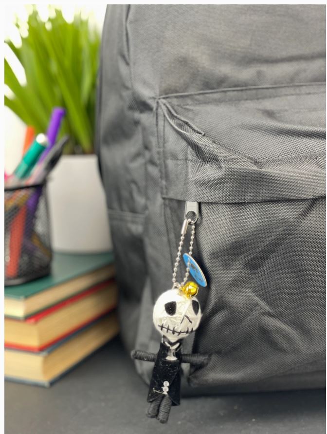 Voodoo Doll - Skeleton Jack Keychain-hotRAGS.com