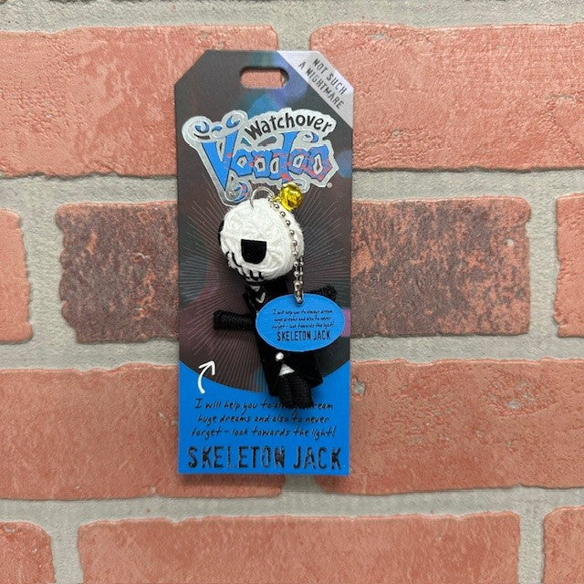 Voodoo Doll - Skeleton Jack Keychain-hotRAGS.com