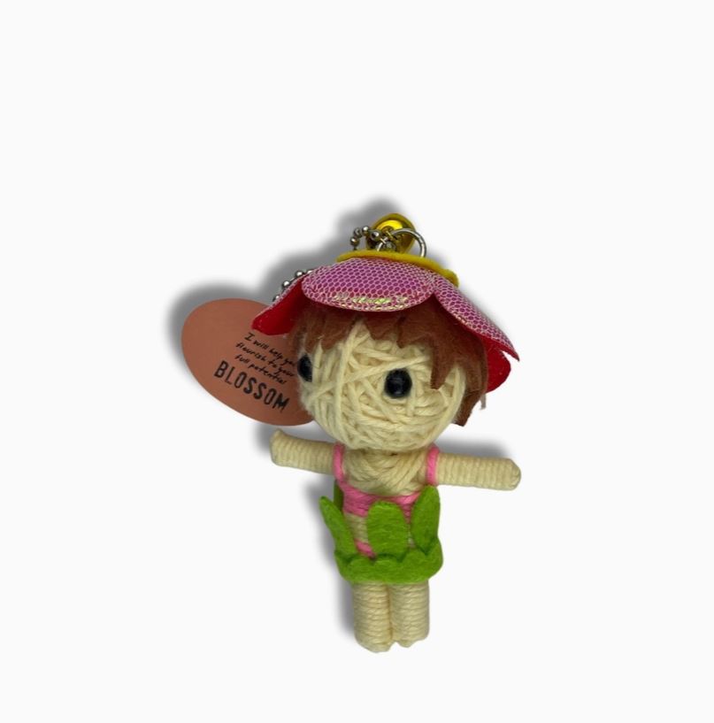 Voodoo Doll - Blossom Keychain-hotRAGS.com