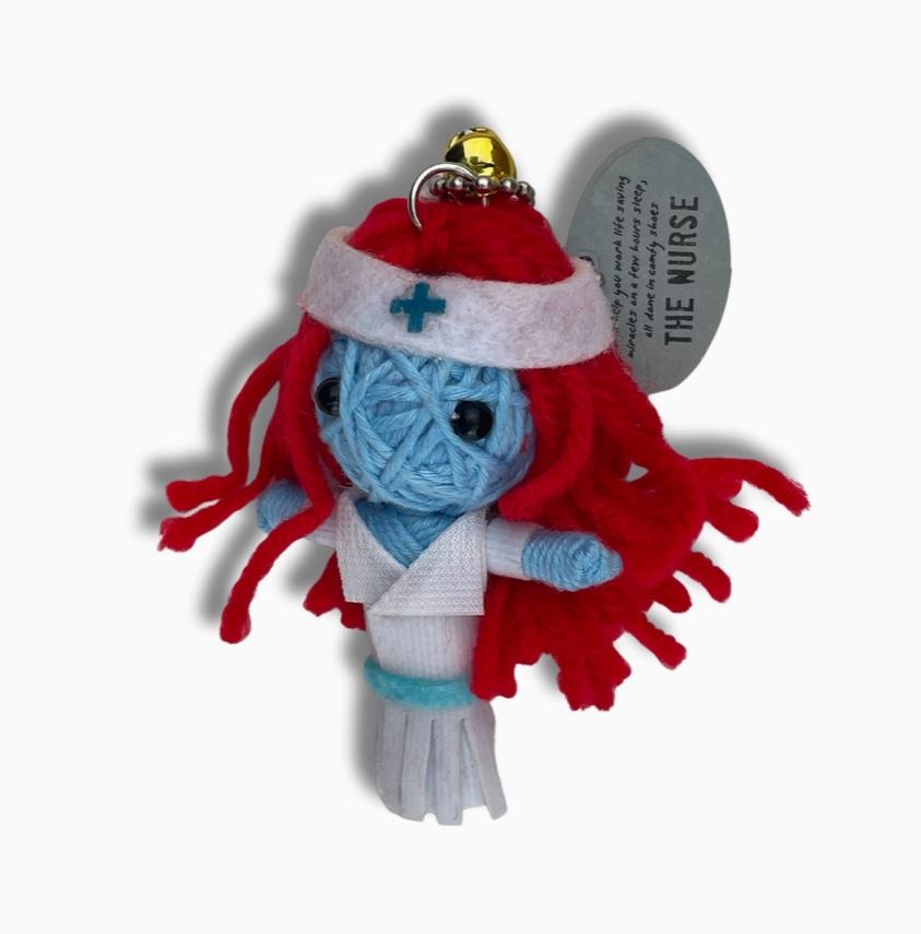 Voodoo Doll - The Nurse Keychain-hotRAGS.com