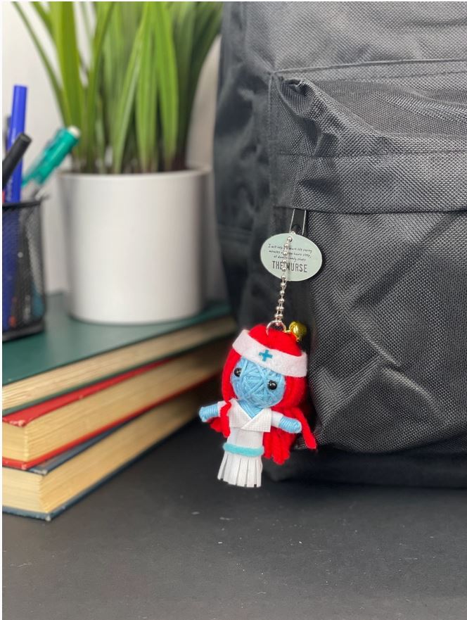 Voodoo Doll - The Nurse Keychain-hotRAGS.com