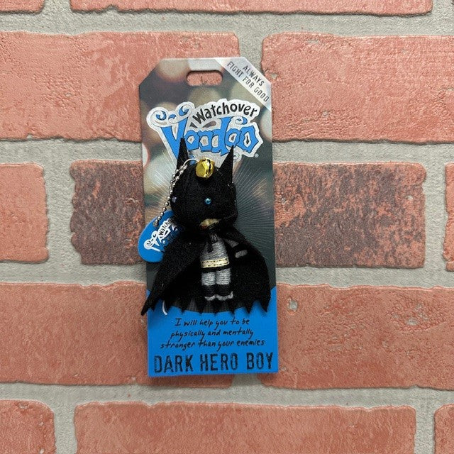 Voodoo Doll - Dark Hero Boy keychain-hotRAGS.com