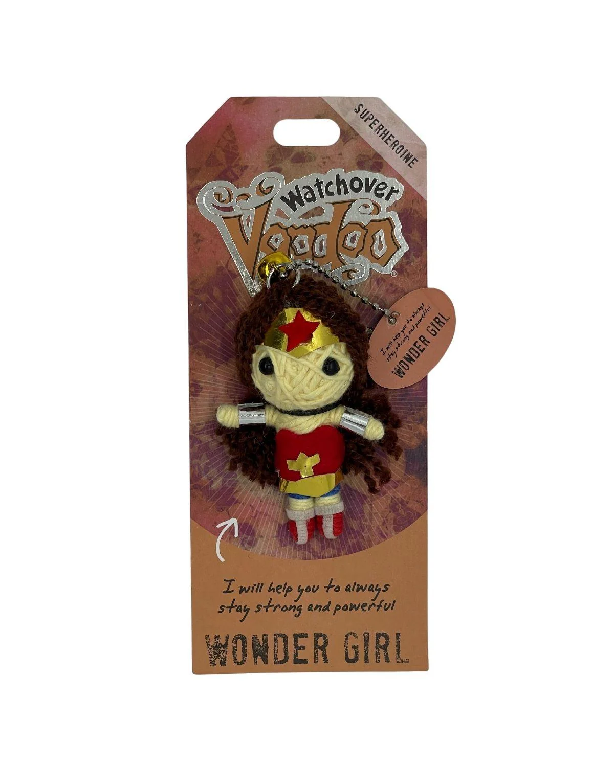 Voodoo Doll - Wonder Girl Keychain-hotRAGS.com