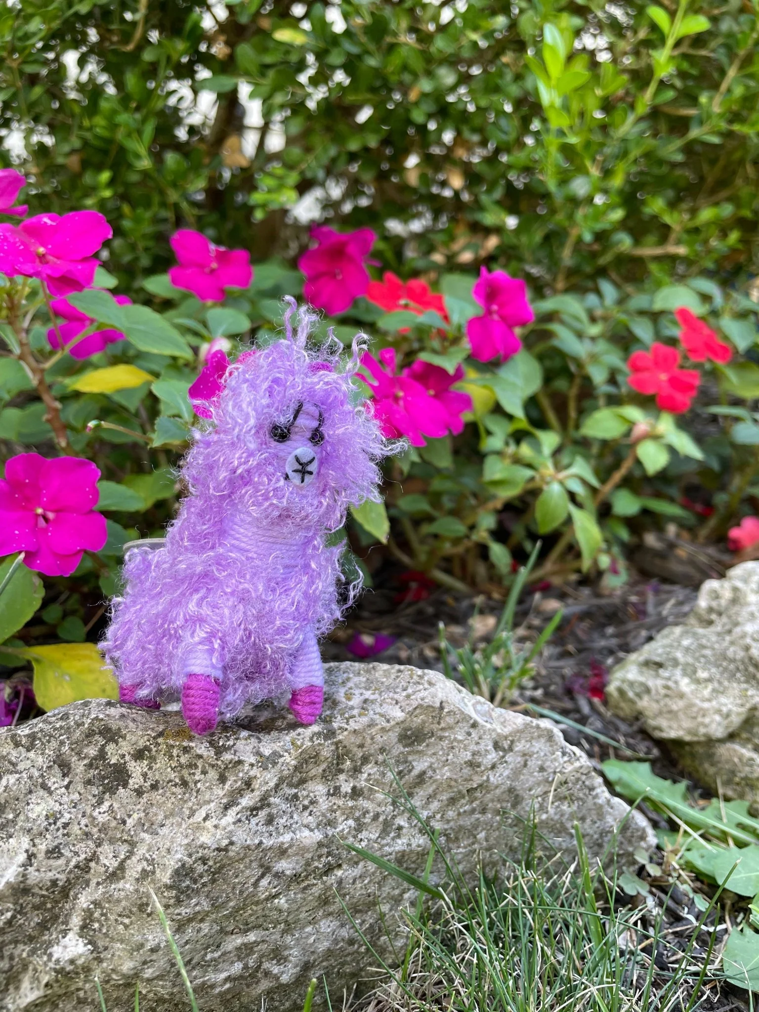 Voodoo Doll - Llamarama Keychain-hotRAGS.com