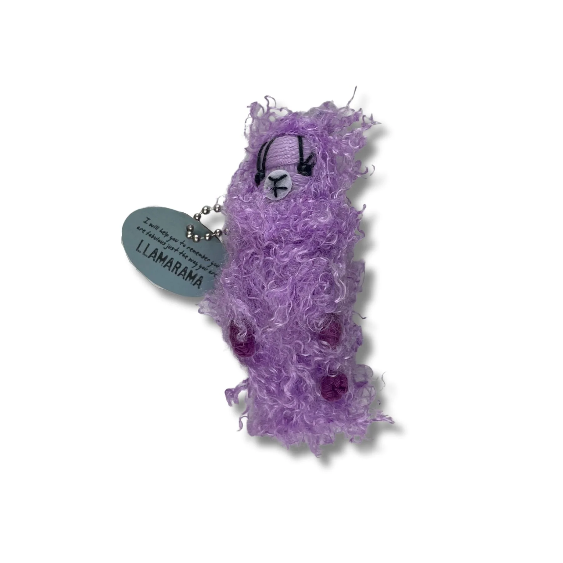 Voodoo Doll - Llamarama Keychain-hotRAGS.com