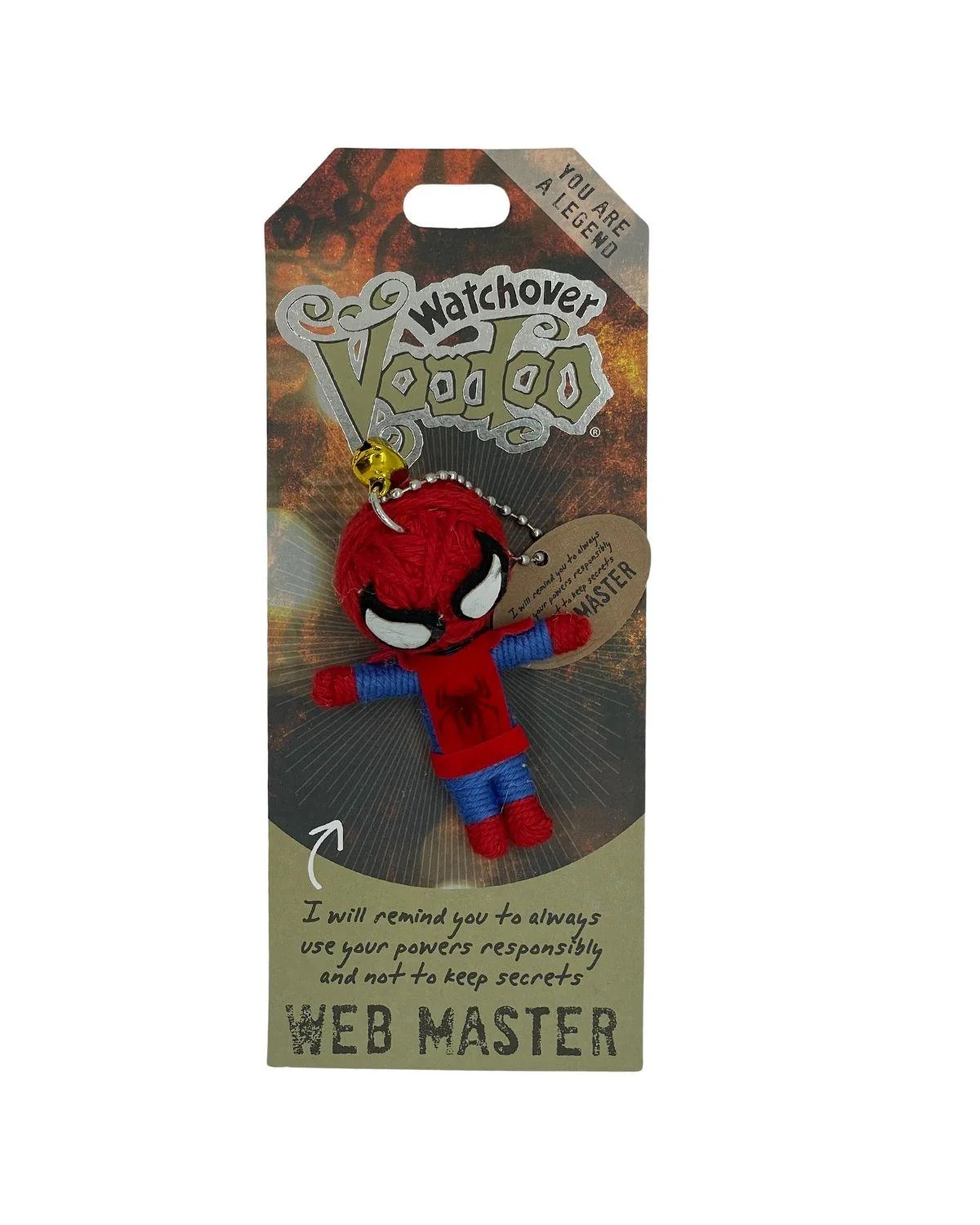 Voodoo Doll - Web Master Keychain-hotRAGS.com
