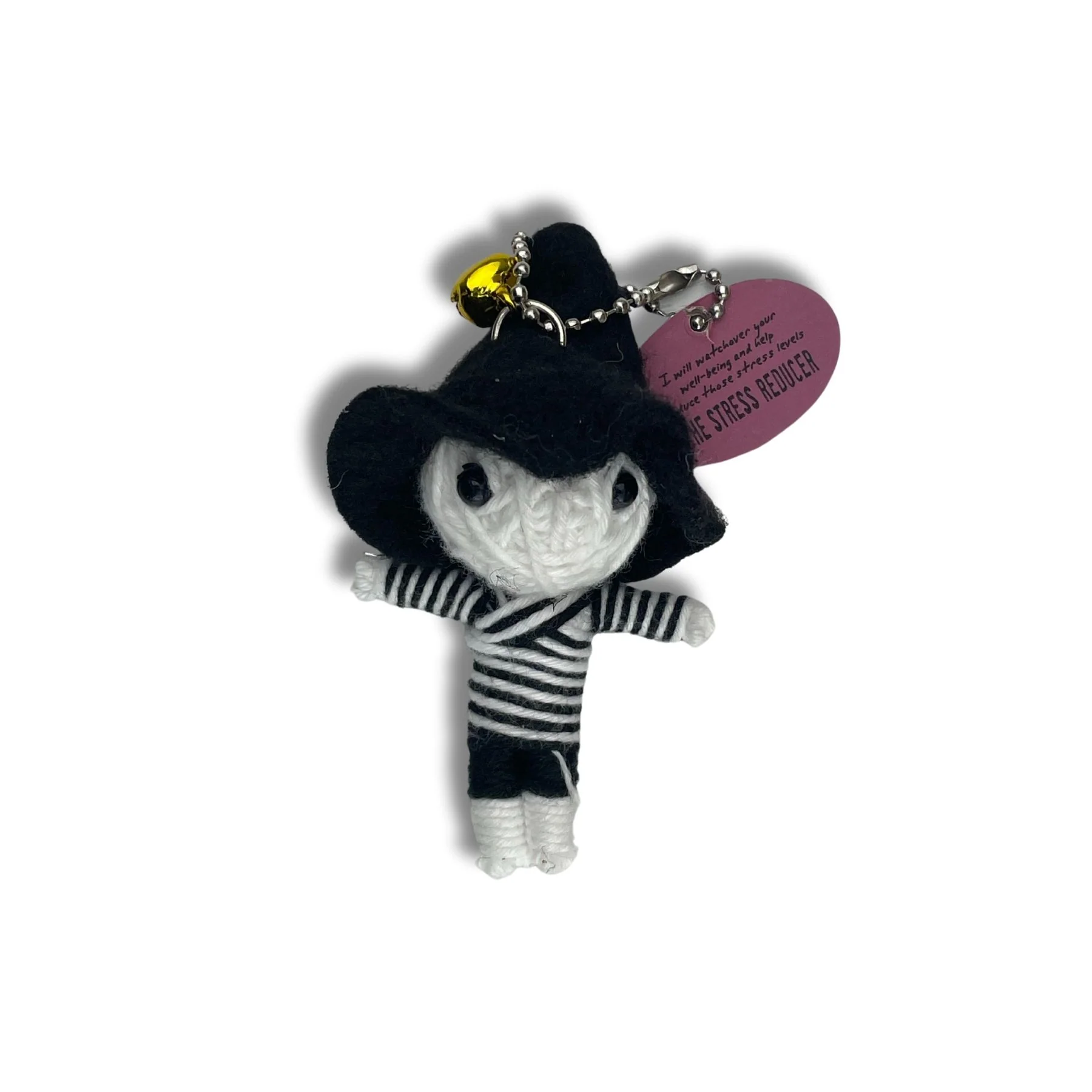 Voodoo Doll - Stress Reducer Keychain-hotRAGS.com