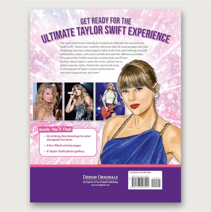 Book - Coloring Book Taylor Swift-hotRAGS.com