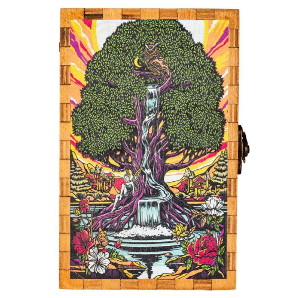 Tarot Box - Tarot Card Box - Giving Tree Wooden-hotRAGS.com