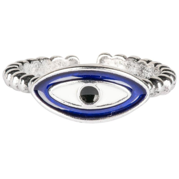 Ring - Evil Eye - Adjustable-hotRAGS.com