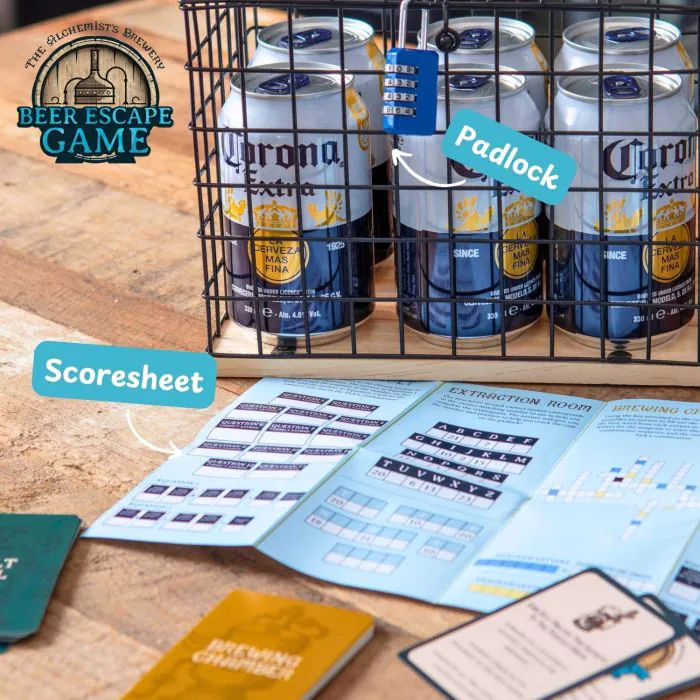 Game -beer Escape Room-hotRAGS.com