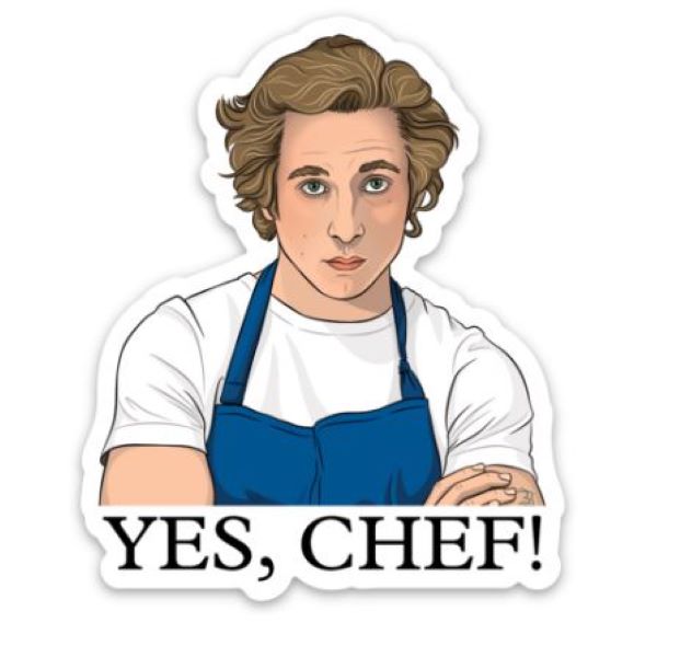 Sticker - Yes Chef-hotRAGS.com