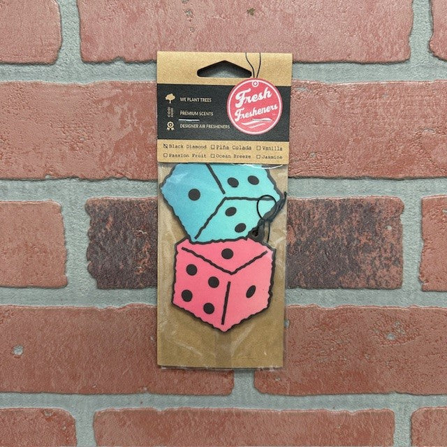 Air Freshener - Fuzzy Dice-hotRAGS.com