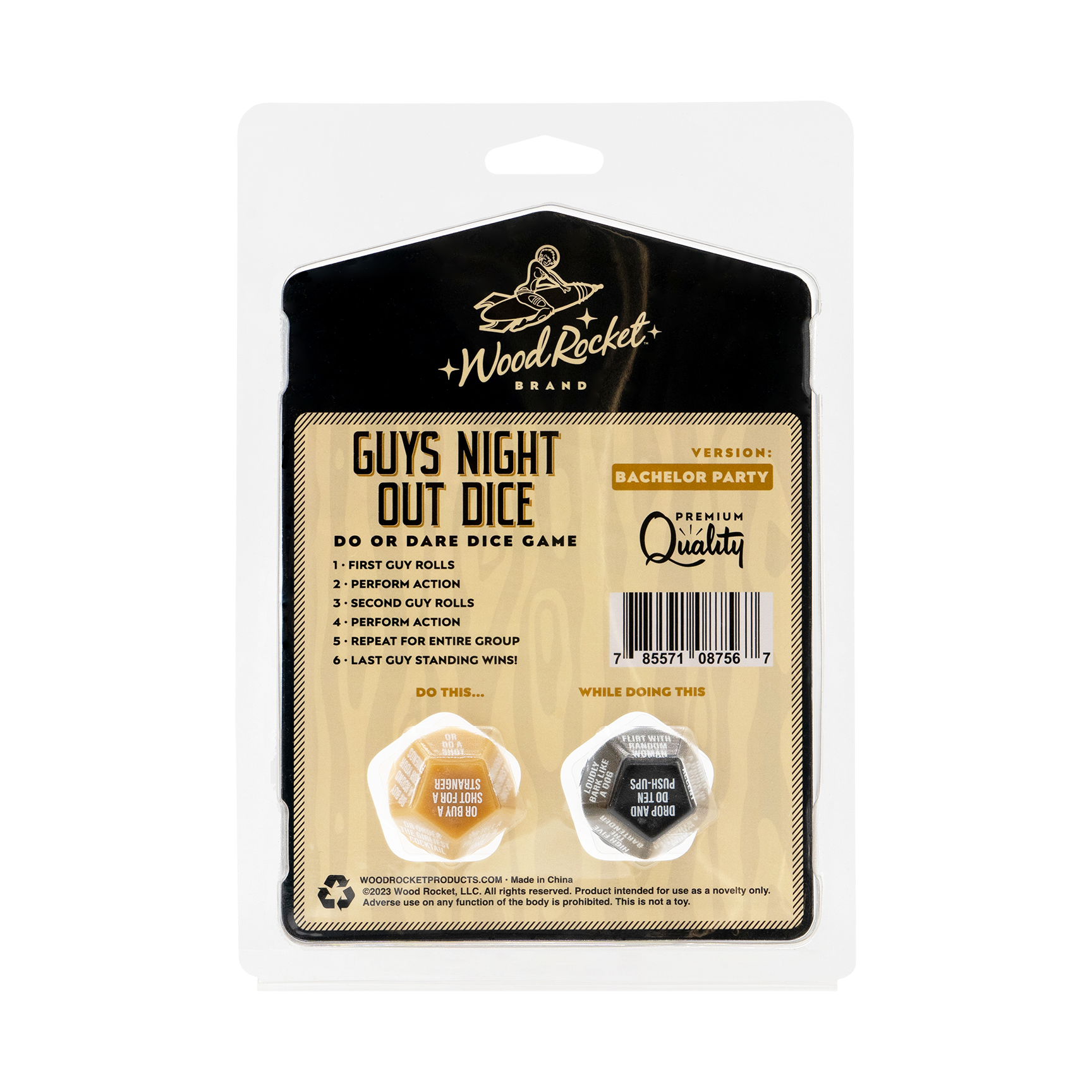 Dice - Guys Night Out-hotRAGS.com