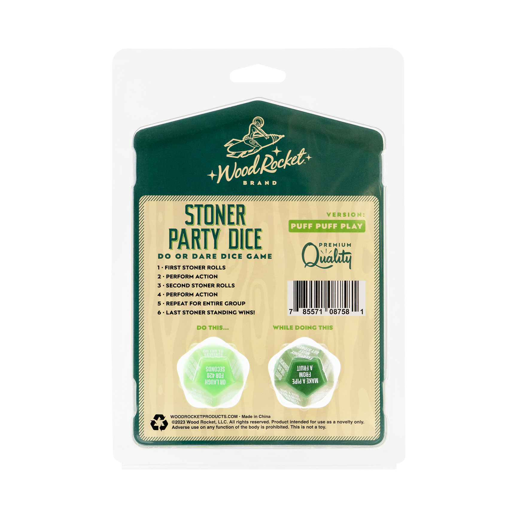 Dice - Stoner Party-hotRAGS.com