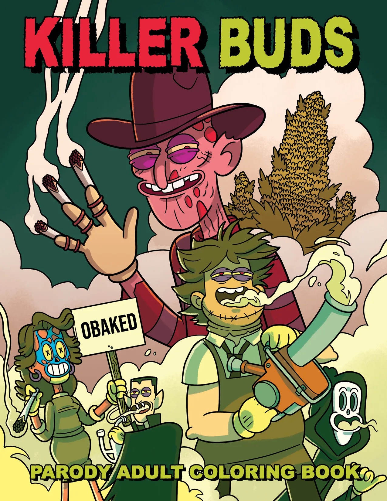 Coloring Book - Killer Buds-hotRAGS.com