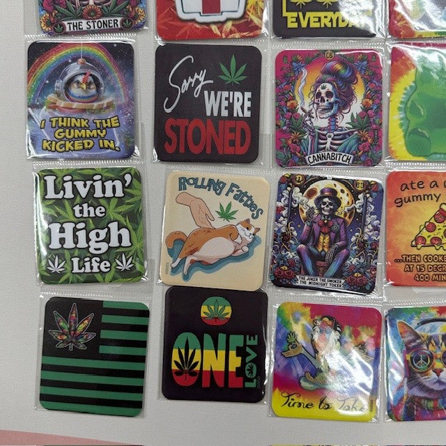 Sticker - Weed-hotRAGS.com