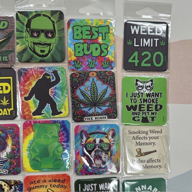 Sticker - Weed-hotRAGS.com
