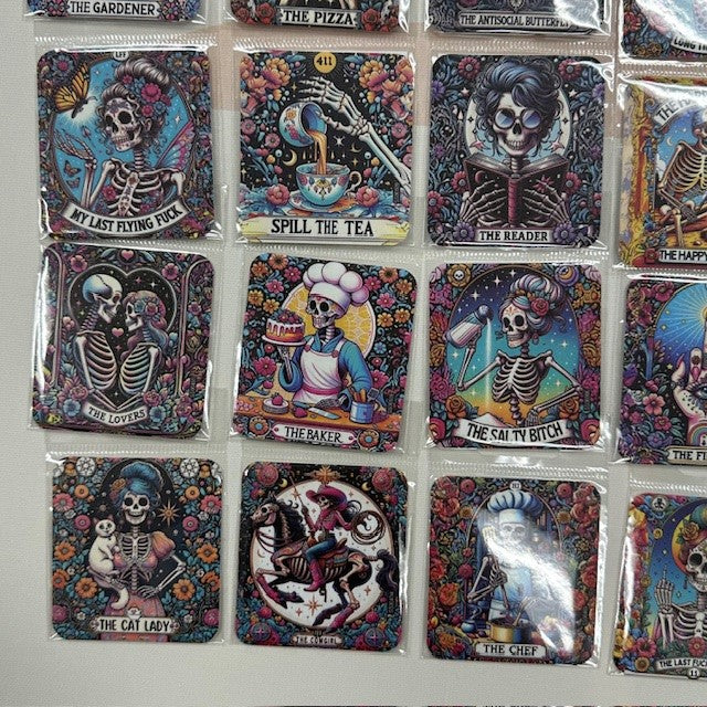 Sticker - Tarot Sards Assorted-hotRAGS.com