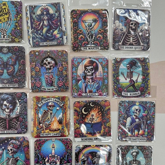 Sticker - Tarot Sards Assorted-hotRAGS.com