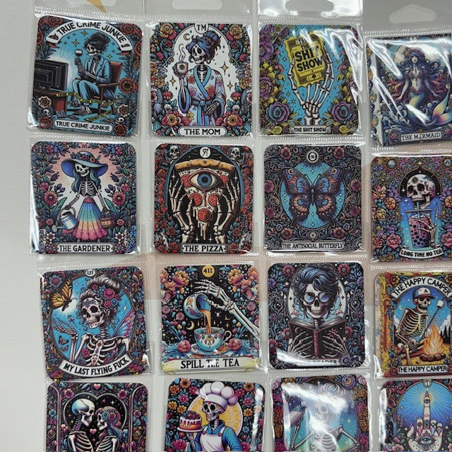 Sticker - Tarot Sards Assorted-hotRAGS.com