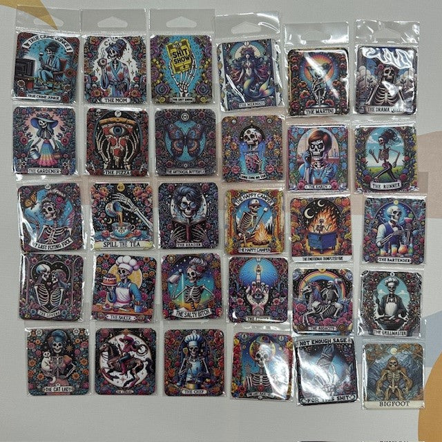 Sticker - Tarot Sards Assorted-hotRAGS.com