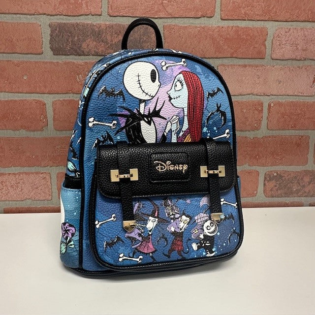 everyday mini backpack WondaPop Nightmare Before Christmas 11" Vegan Leather Fashion Mini Backpack