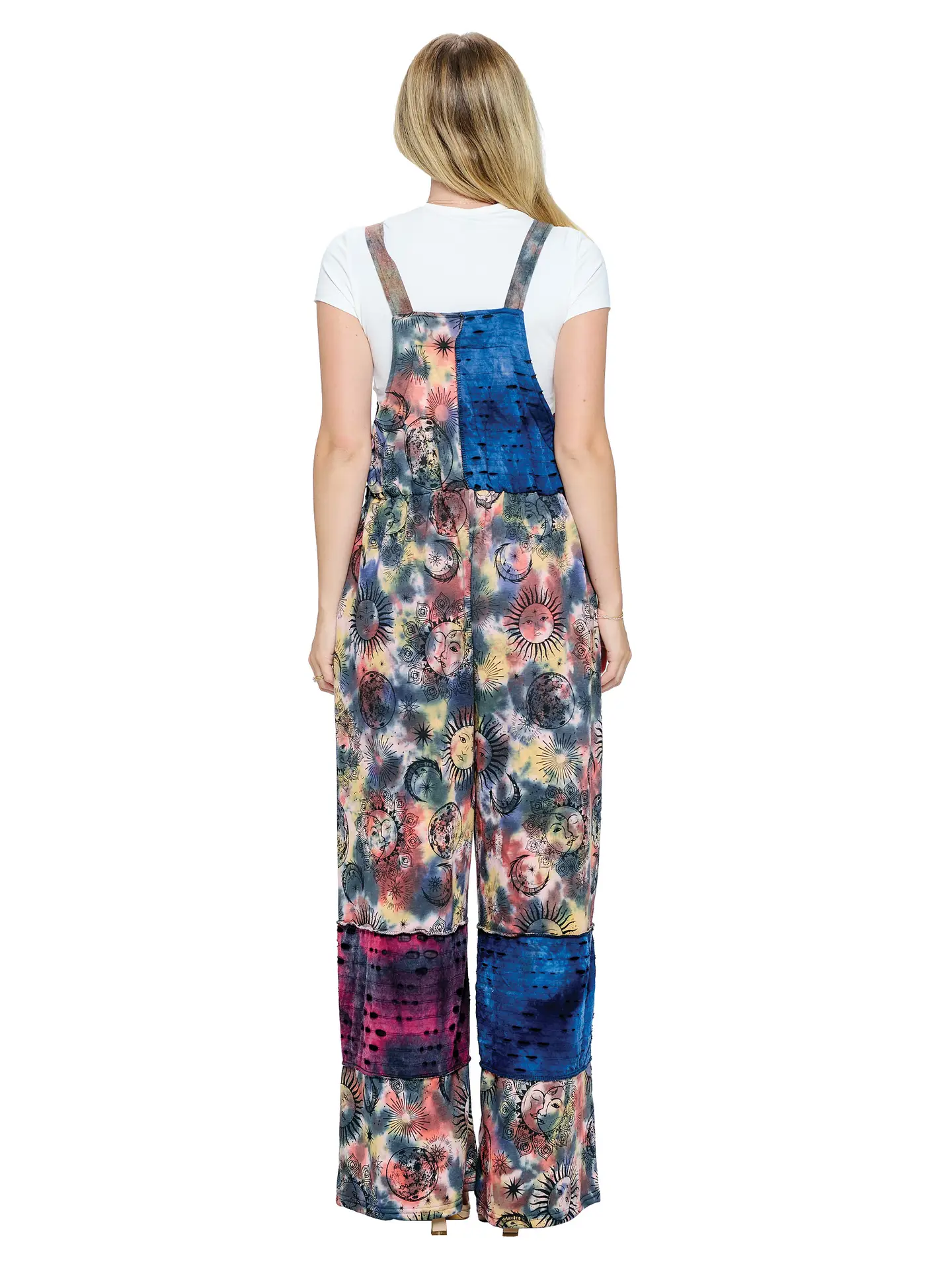 Overalls - Sun Moon Tie Dye-hotRAGS.com