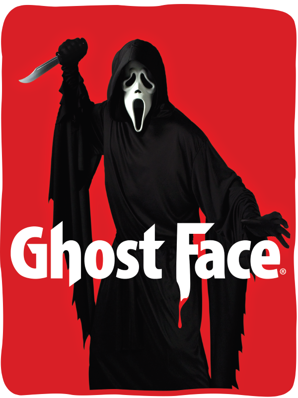 Blanket - Ghostface - 45" x 60"-hotRAGS.com