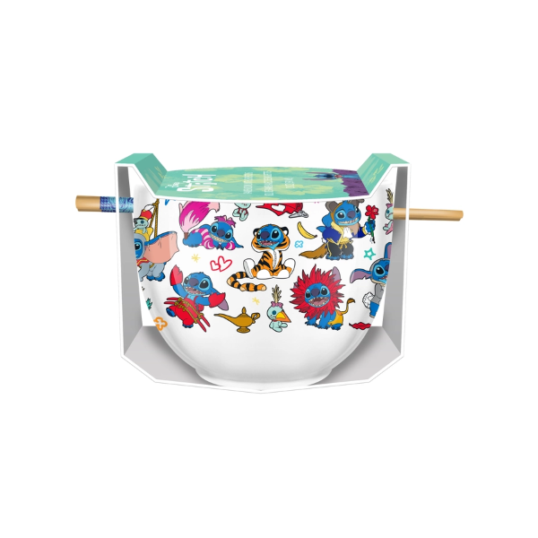 Ramen Bowl - Lilo And Stitch - 20oz-hotRAGS.com