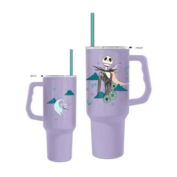 Tumbler - Stainless Steel - The Nightmare Before Christmas - Jack Zero 40 oz-hotRAGS.com
