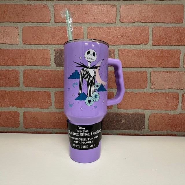 Tumbler - Stainless Steel - The Nightmare Before Christmas - Jack Zero 40 oz-hotRAGS.com