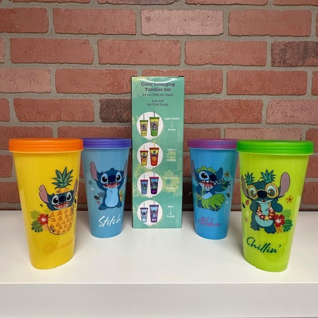 Cup Set - Lilo And Stitch - 4pc 24oz-hotRAGS.com