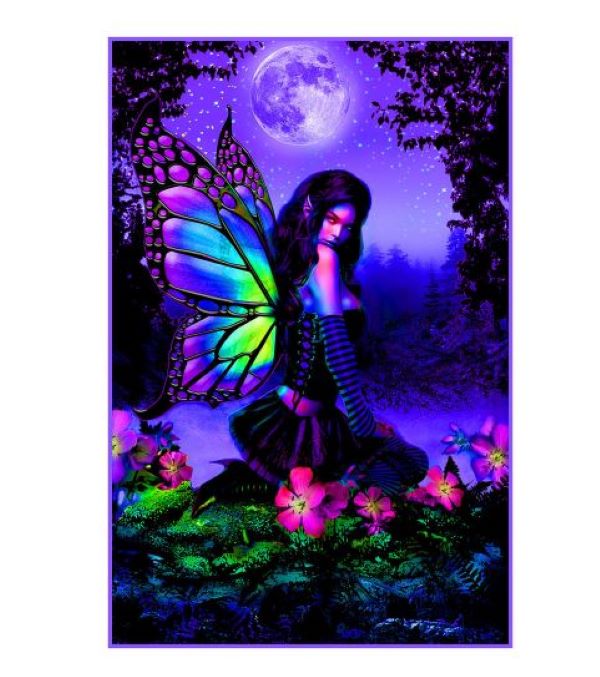 Poster - Blacklight Fairy-hotRAGS.com