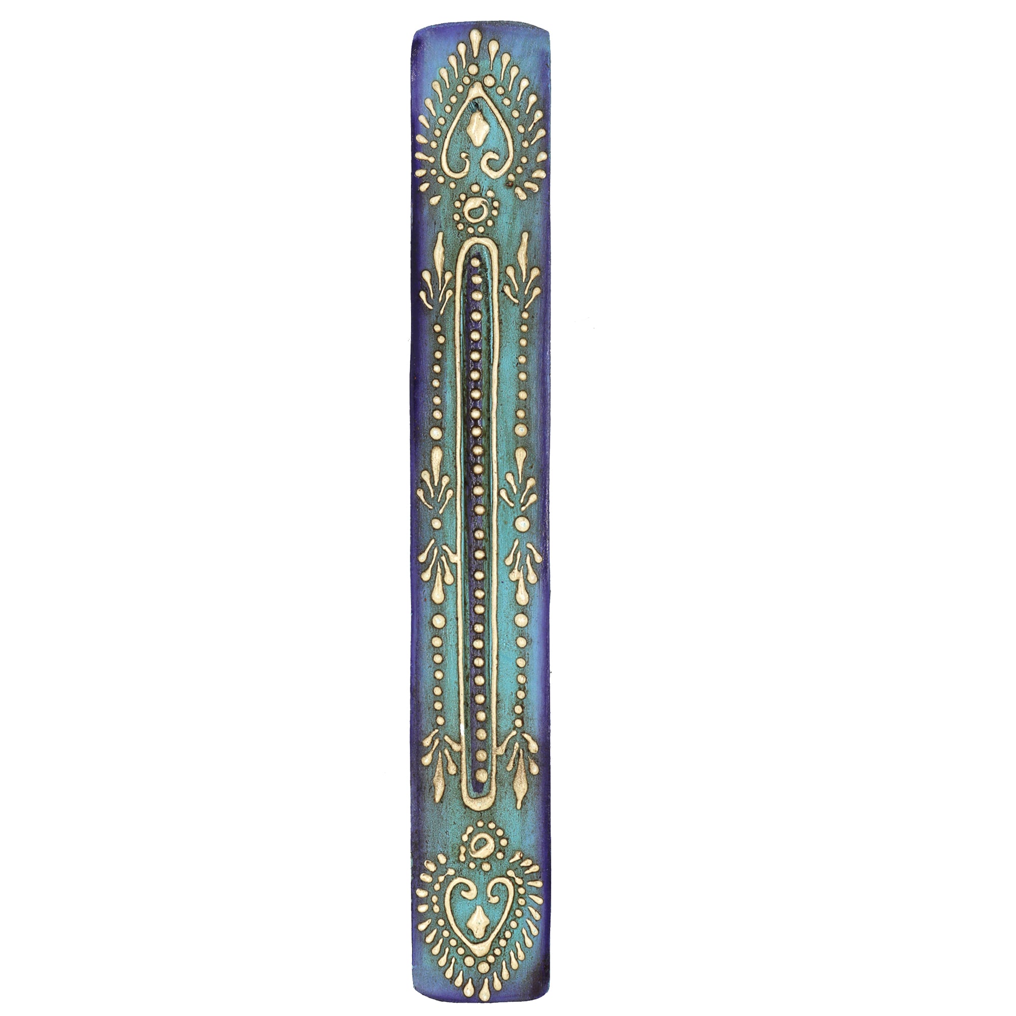 Incense Burner - Blue Wood - 11"-hotRAGS.com