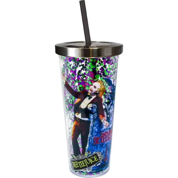 Cup - Beetlejuice - Glitter-hotRAGS.com