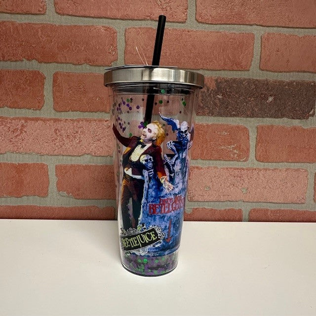 Cup - Beetlejuice - Glitter-hotRAGS.com