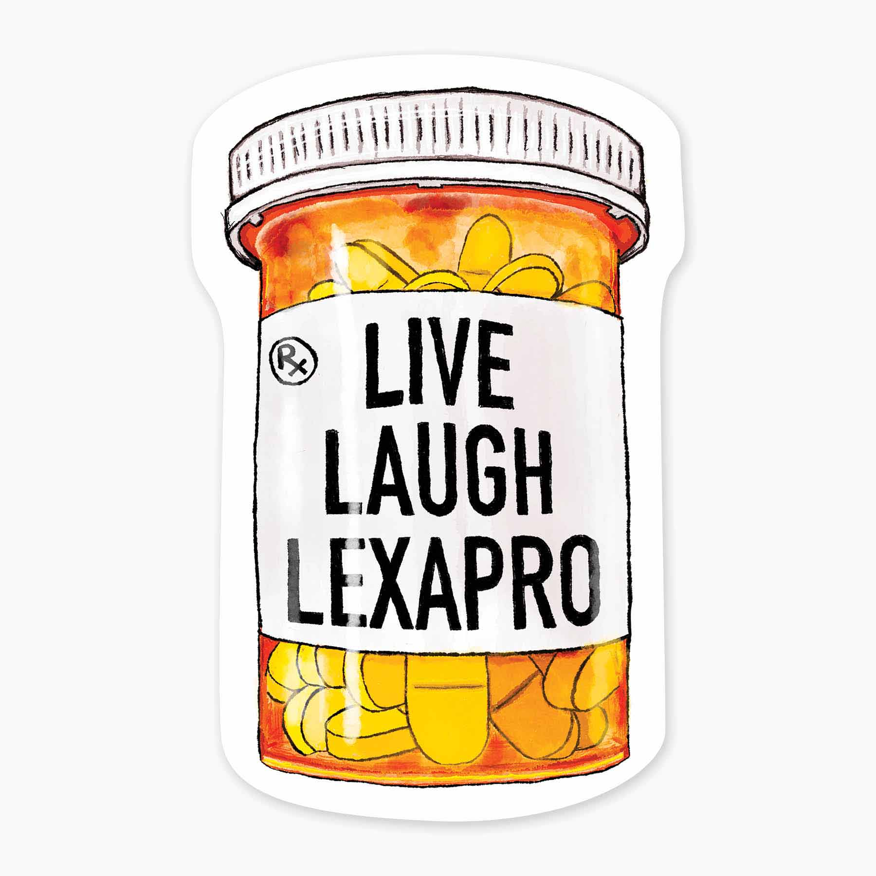 Sticker - Lexapro - 3in-hotRAGS.com