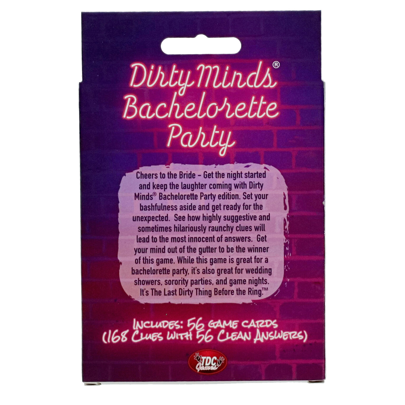 Game - Dirty Minds Bachelorette-hotRAGS.com