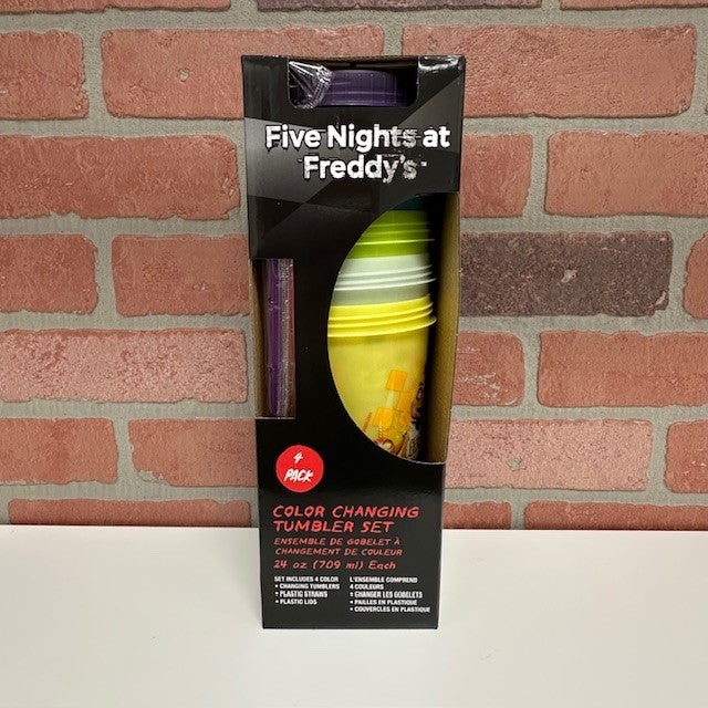 Tumbler - Five Night At Freddys - 4pk-hotRAGS.com