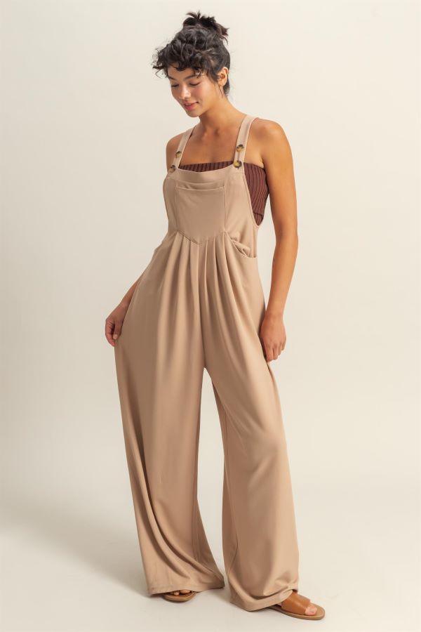 Overalls - Dark Taupe-hotRAGS.com