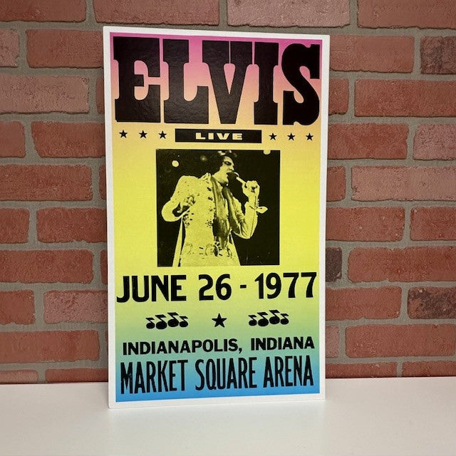 Concert Poster - Elvis Market Square Arena-hotRAGS.com