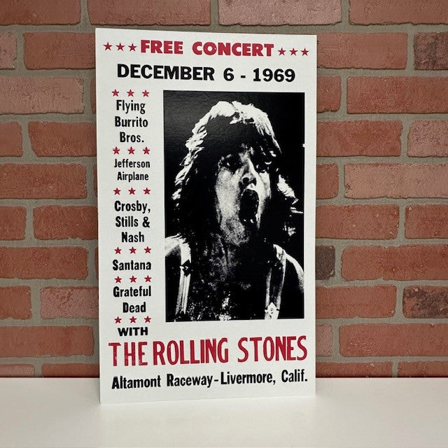 Concert Poster Rolling Stones