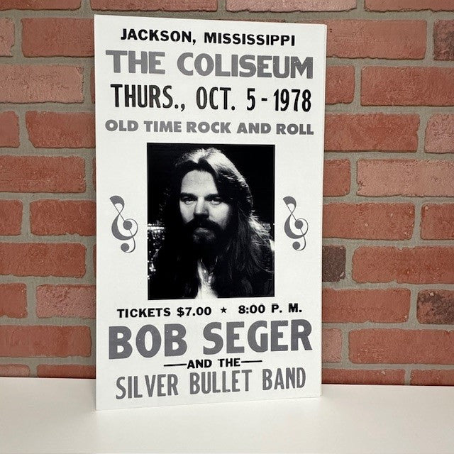 Concert Poster - Bob Seger-hotRAGS.com