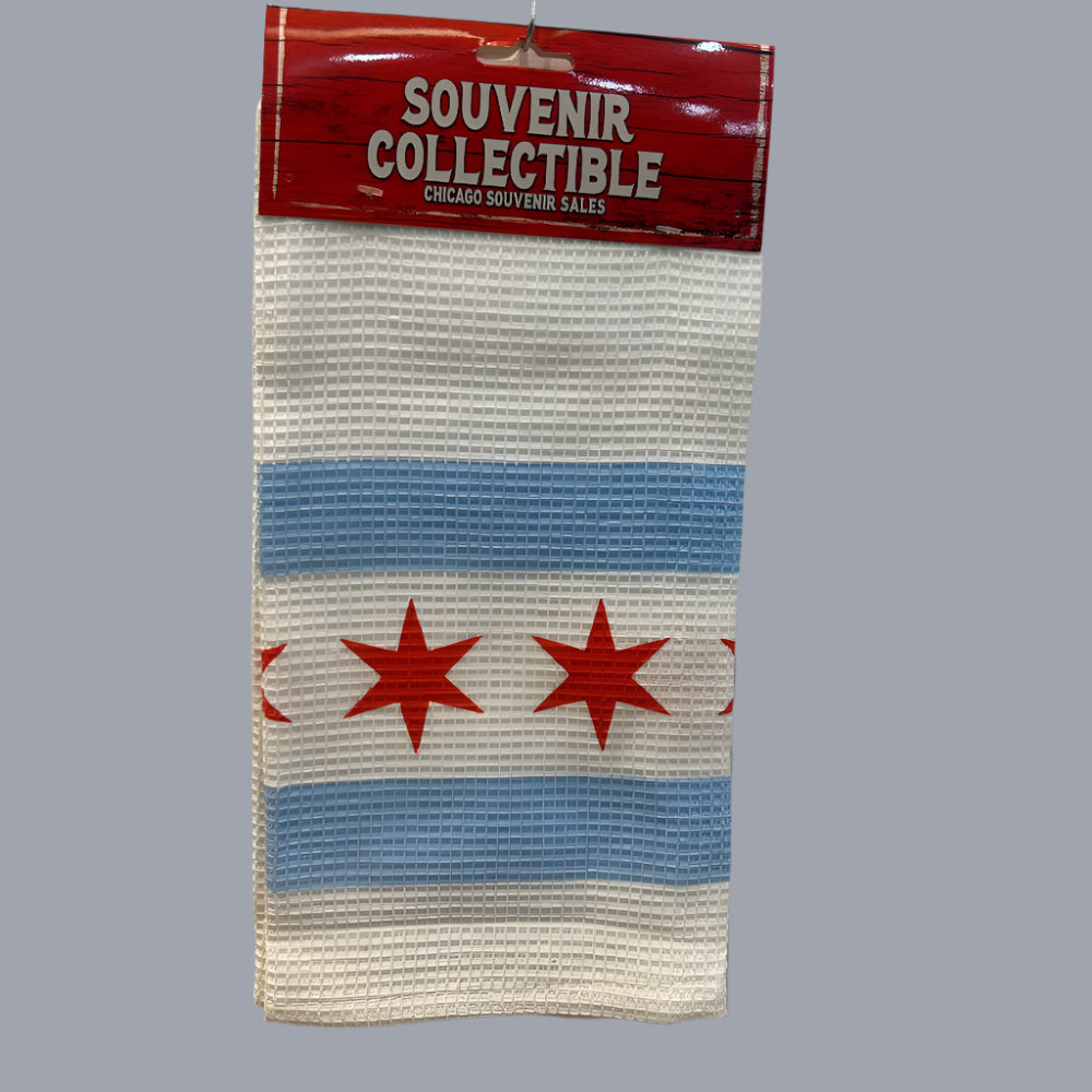 Towel - Chicago Flag-hotRAGS.com