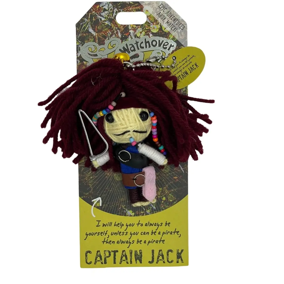 Keychain - Voodoo Doll Captain Jack - hotRAGS.com