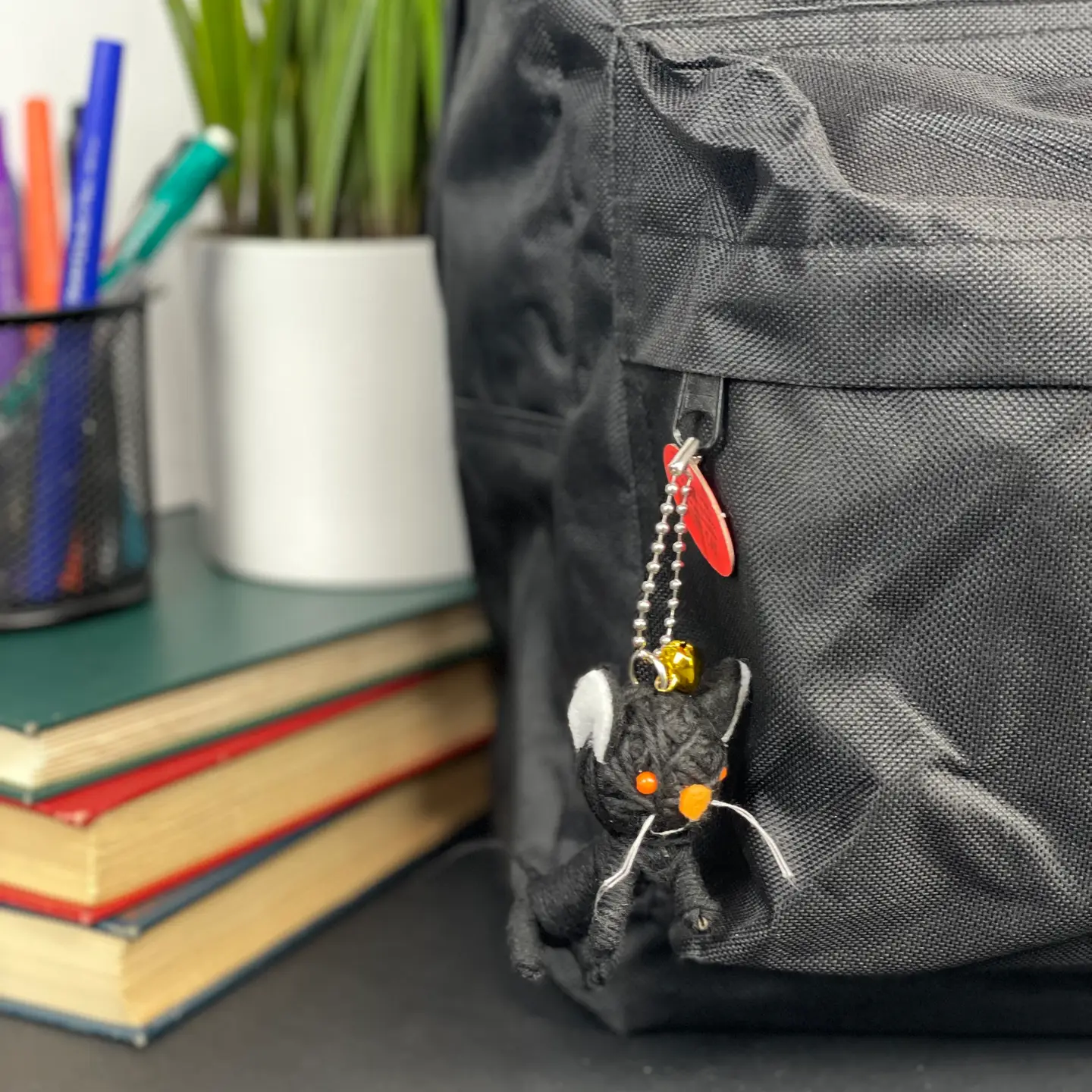 Voodoo Doll - Cat Keychain-hotRAGS.com