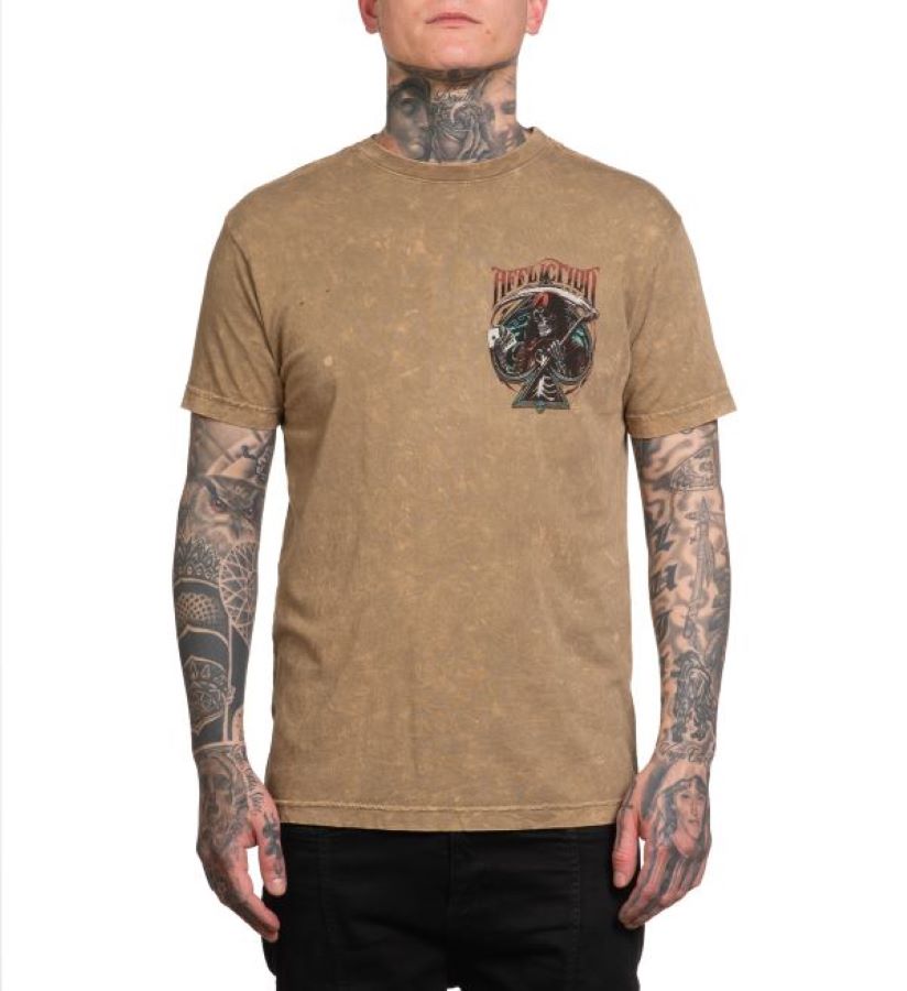 T Shirt - Affliction Axes Aces-hotRAGS.com