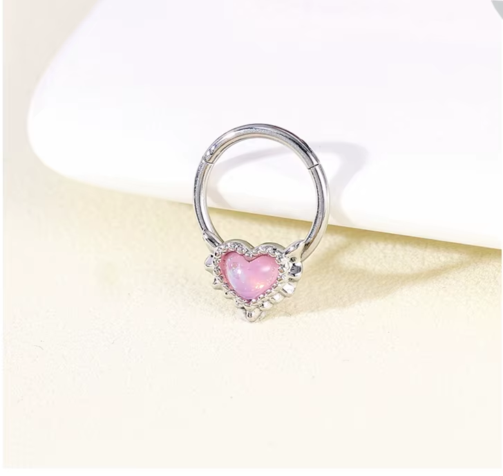 Septum - 16g Heart Wings-hotRAGS.com